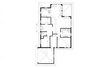 Grundriss Bungalow Homestory 706 von Lehner-Haus