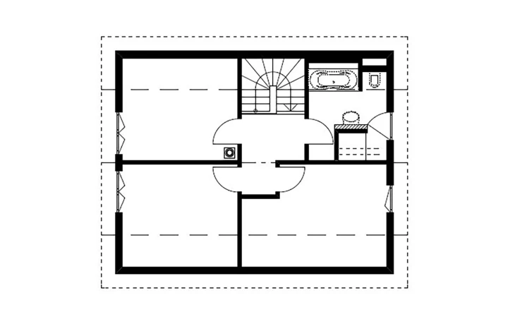 Lehner-Haus - Musterhaus Homestory 785 Dachgeschoss