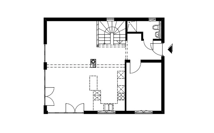 Lehner-Haus - Musterhaus Homestory 785 Erdgeschoss