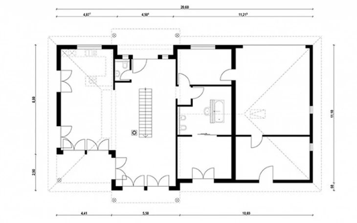 Lehner-Haus - Musterhaus Homestory 898 Erdgeschoss