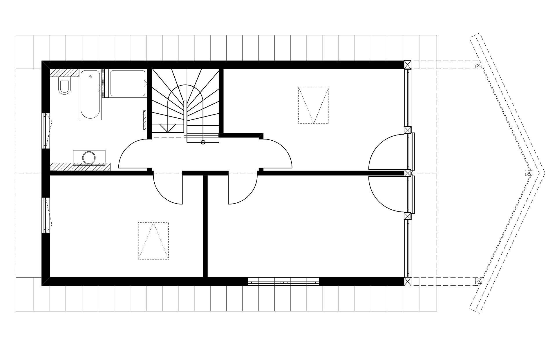 Dachgeschoss Homestory 901 von Lehner-Haus GmbH