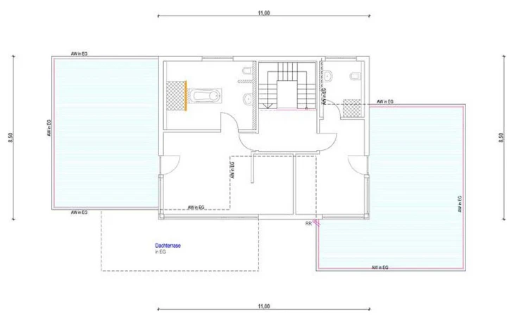 Lehner-Haus - Musterhaus Homestory 836 Obergeschoss