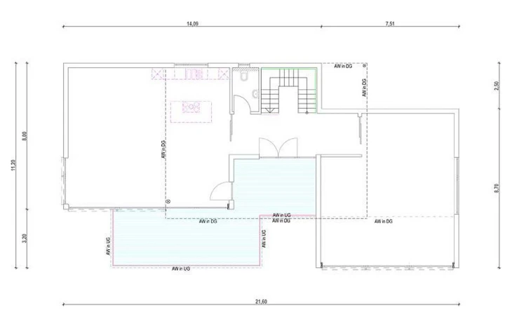 Lehner-Haus - Musterhaus Homestory 836 Erdgeschoss