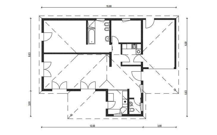 Lehner-Haus - Musterhaus Homestory 878 Erdgeschoss