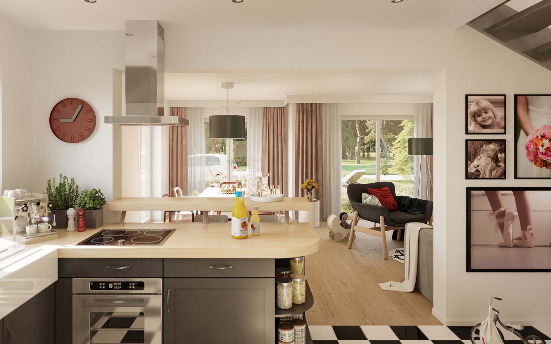 SOLUTION 124 XL V4 von Living Fertighaus GmbH