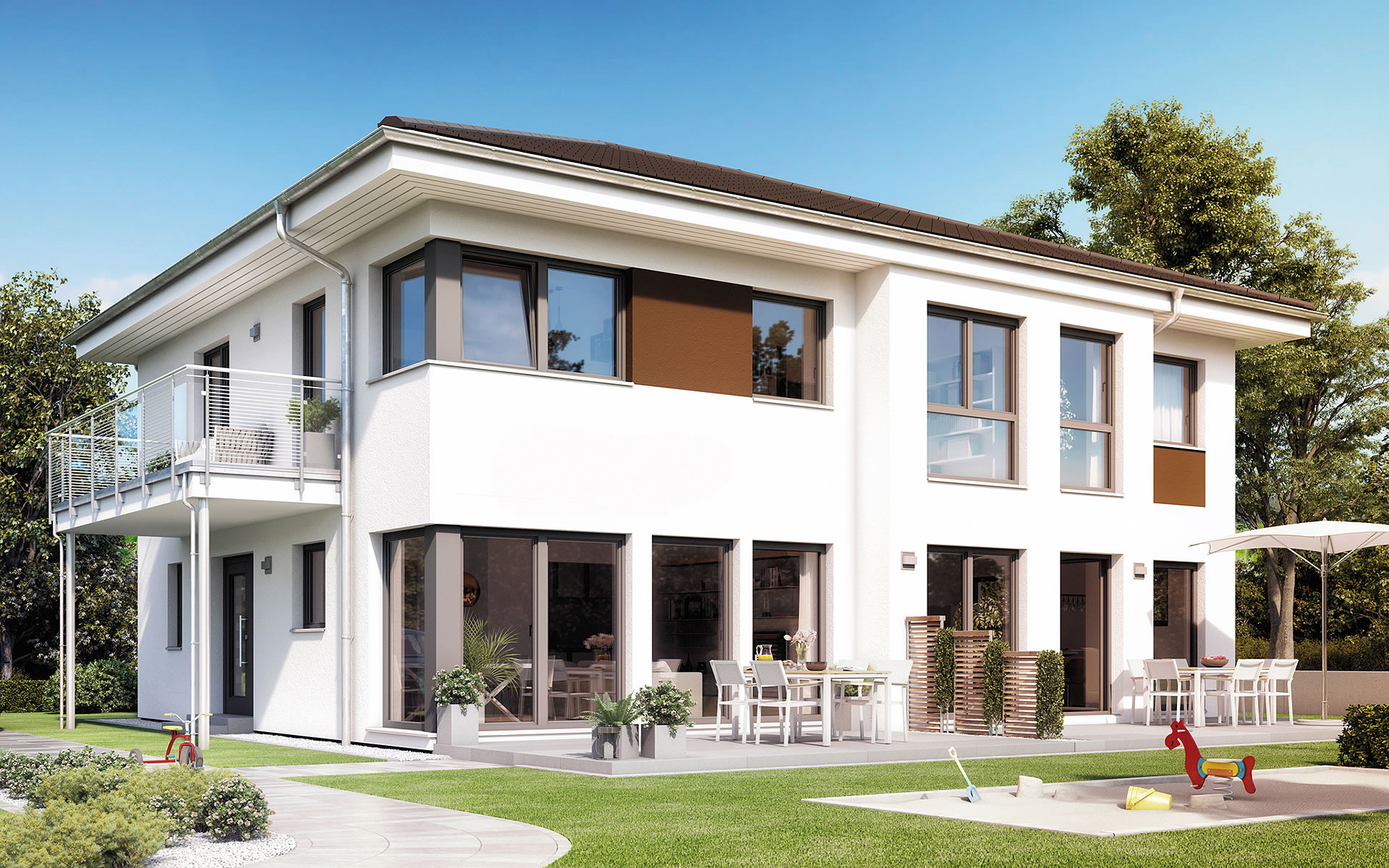 Stadtvilla / Villa SOLUTION 230 V6 von Living Haus