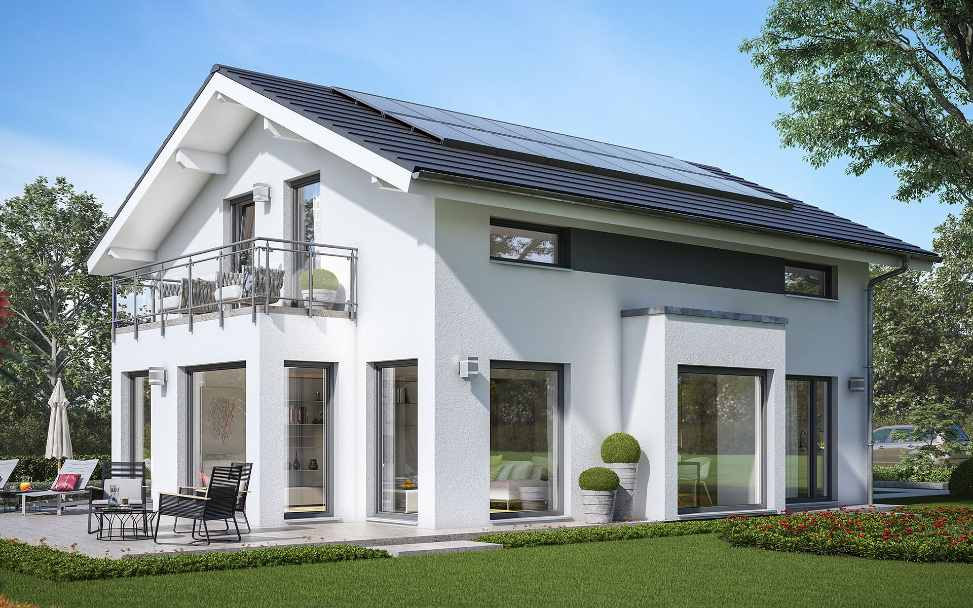 SUNSHINE 143 V4 von Living Fertighaus GmbH