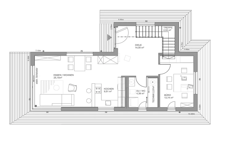 LUXHAUS - Musterhaus fine - München Erdgeschoss