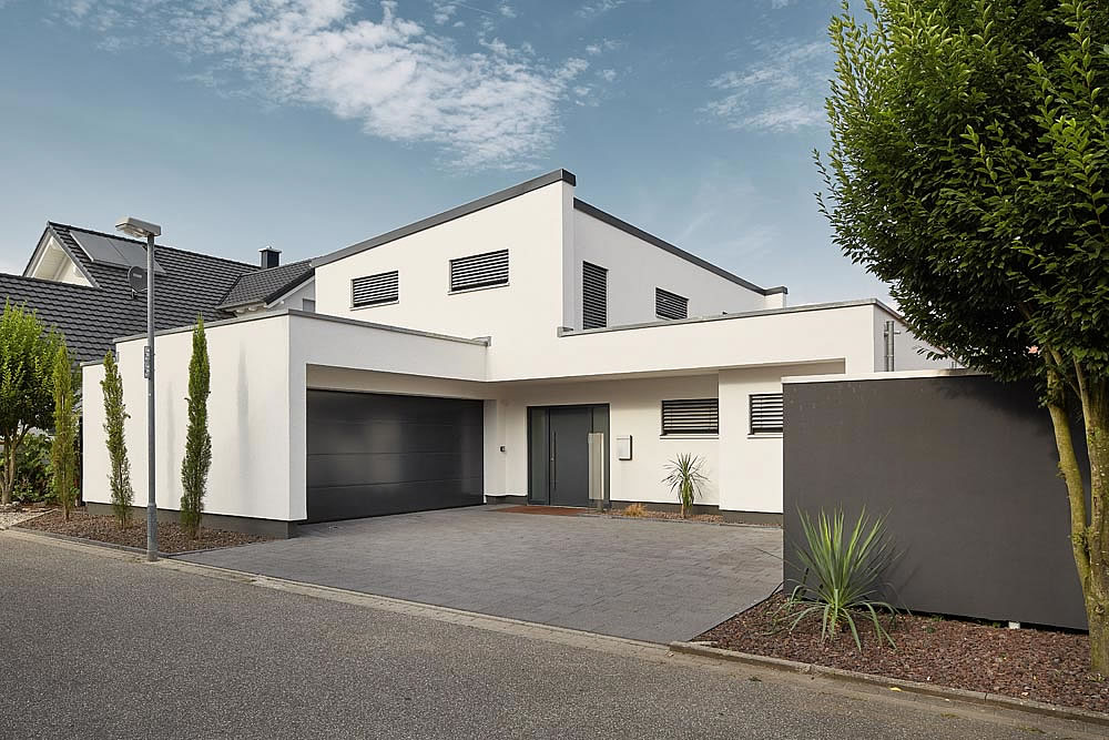 Musterhaus Pultdach Klassik 157 Von Luxhaus Fertighaus Com