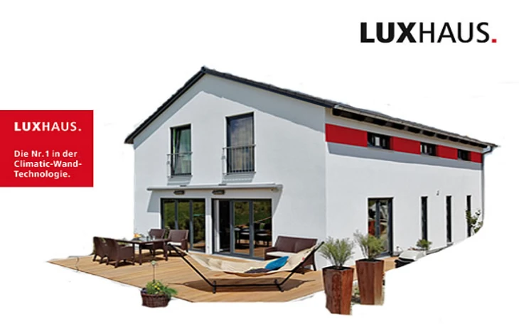 LUXHAUS - Musterhaus Satteldach 159 Landhaus (Kundenhaus)