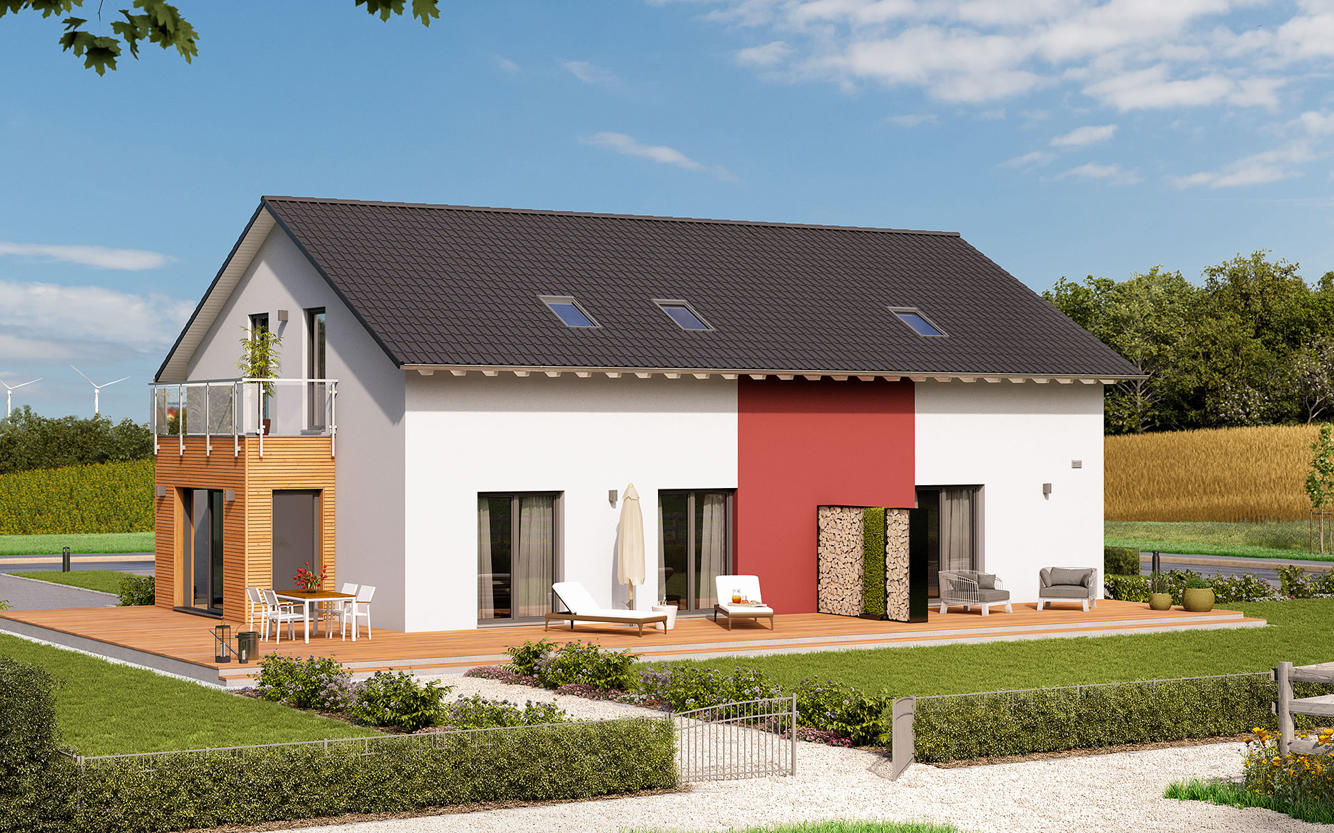 Musterhaus Fertighaus FamilyStyle 26 01 S Von Massa Haus GmbH