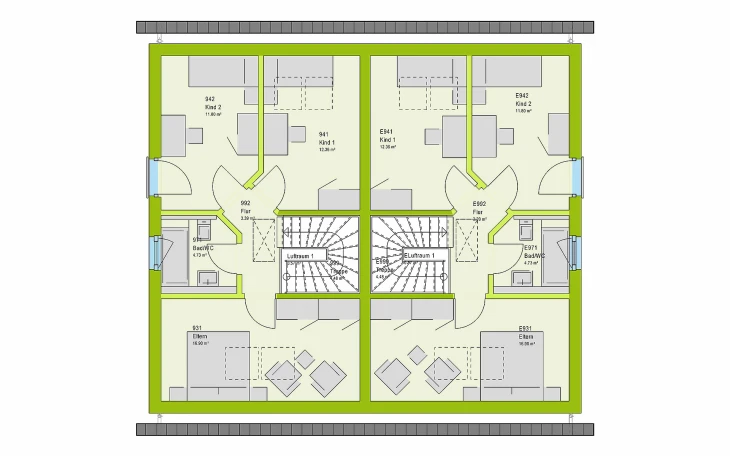 massa haus - Musterhaus FamilyStyle 21.02 S Dachgeschoss