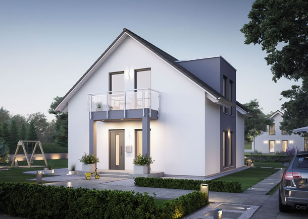 Musterhaus modernSTYLE 134 S von massa haus - fertighaus.com