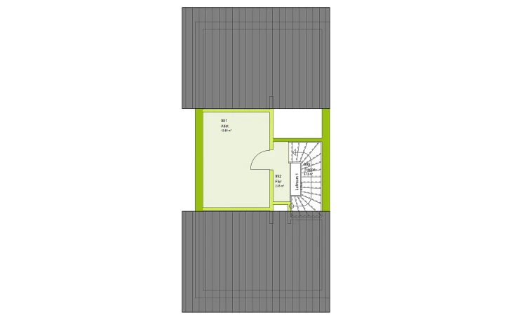 massa haus - Musterhaus TwinStyle 13.03 S Dachgeschoss