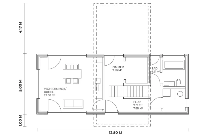 MAX Holzbau - Musterhaus MAX Exklusiv T Erdgeschoss