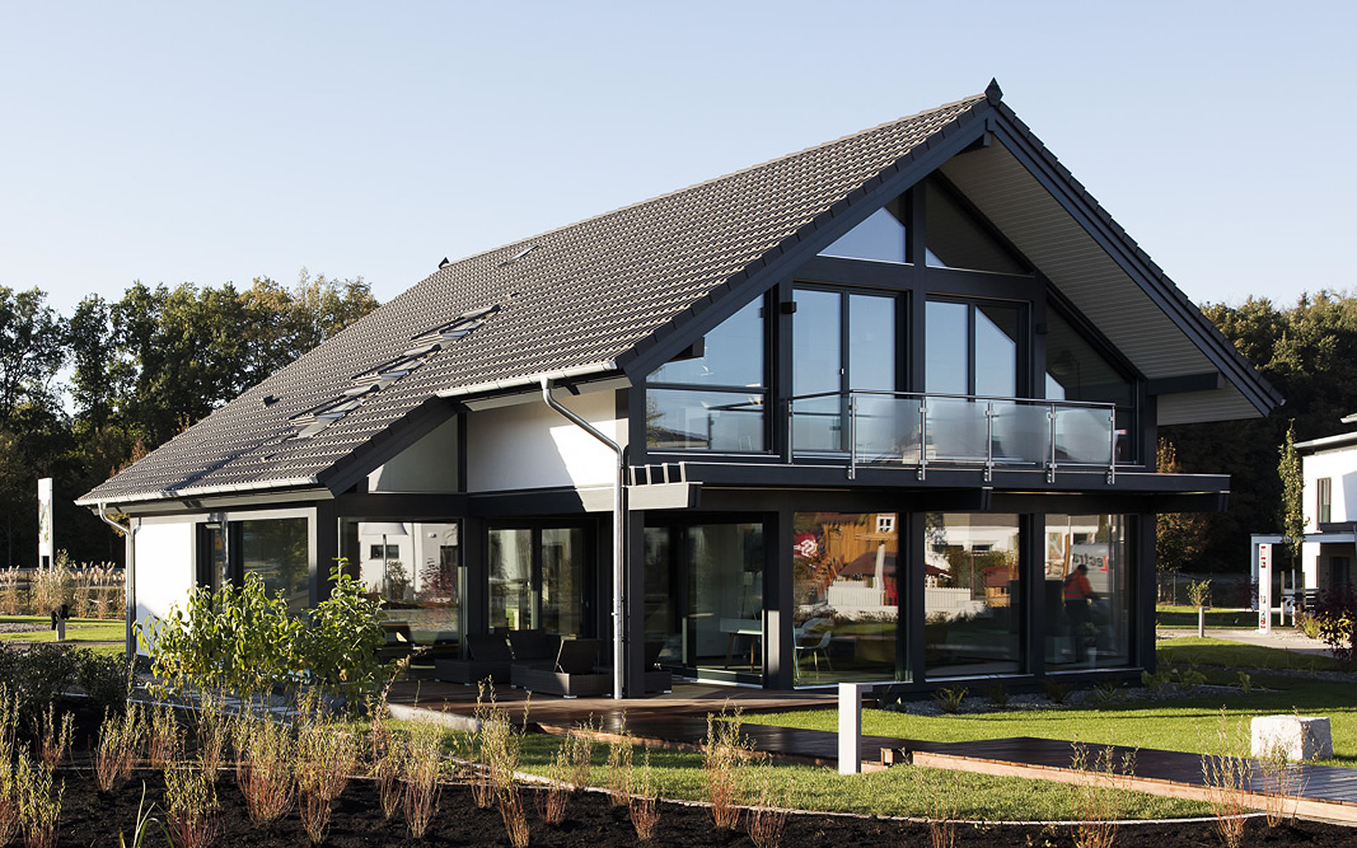 Ästhetik Musterhaus Günzburg von Otto Baukmeier Holzbau - Fertigbau GmbH & Co KG