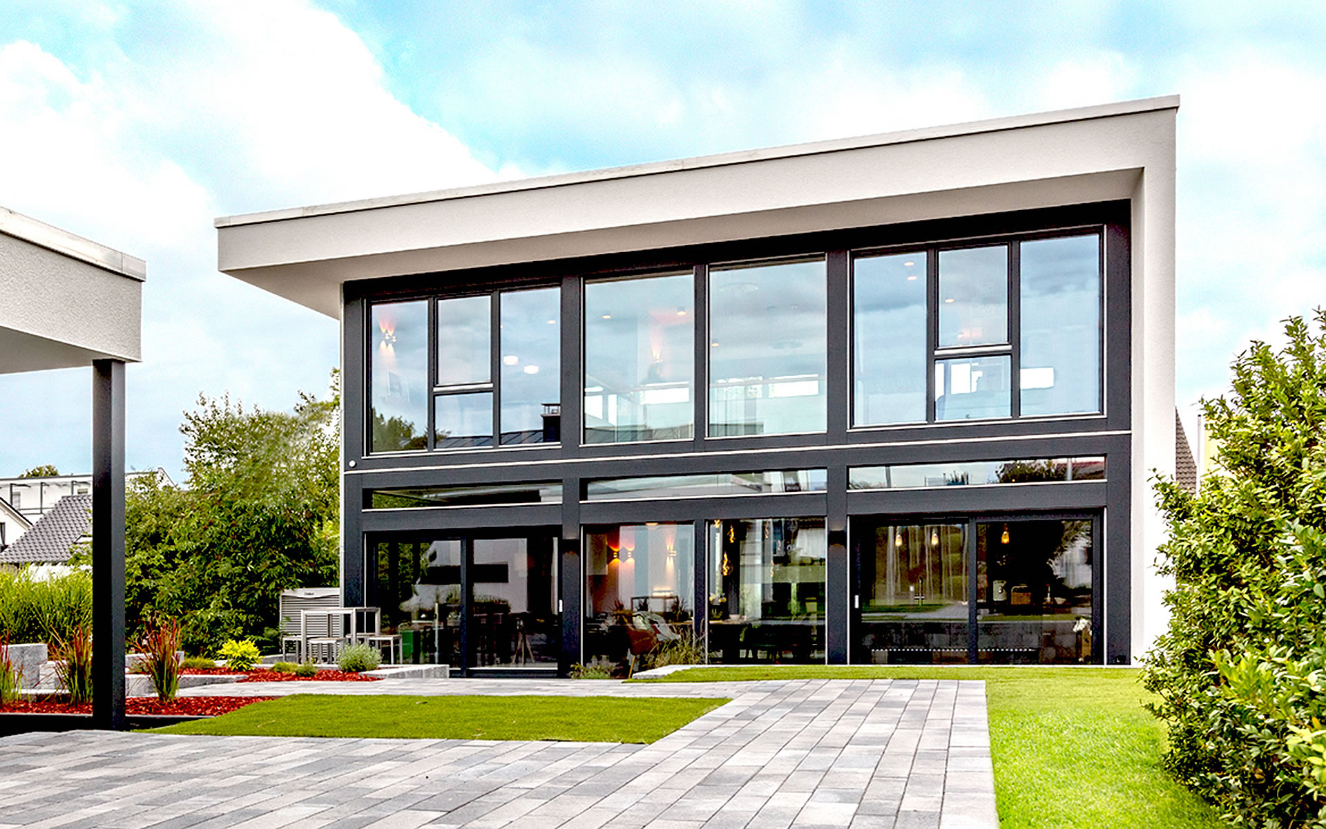 FUSION Musterhaus Mannheim von Otto Baukmeier Holzbau - Fertigbau GmbH & Co KG