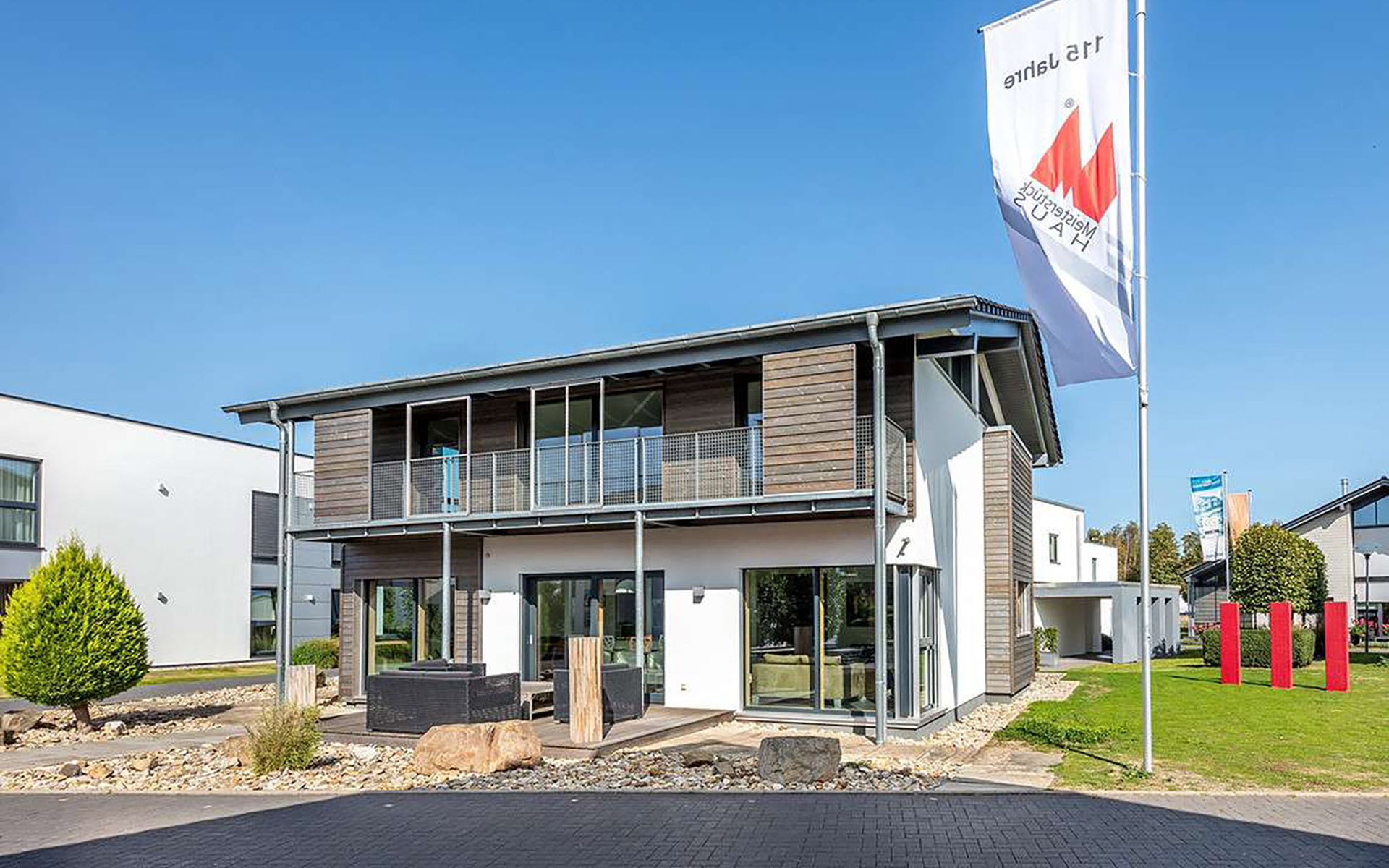 Das Genusshaus - Musterhaus Köln von Otto Baukmeier Holzbau - Fertigbau GmbH & Co KG