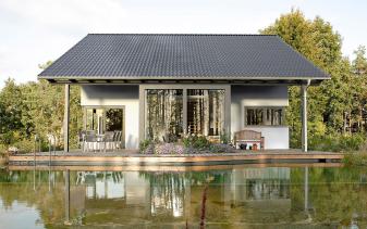 Meisterstück-Haus - Musterhaus LINEAR mit Wintergarten
