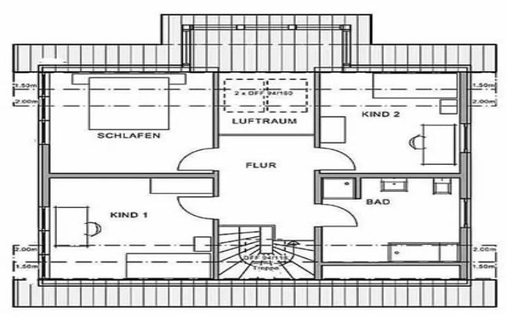 Meisterstück-Haus - Musterhaus Freiraum Fellbach Dachgeschoss