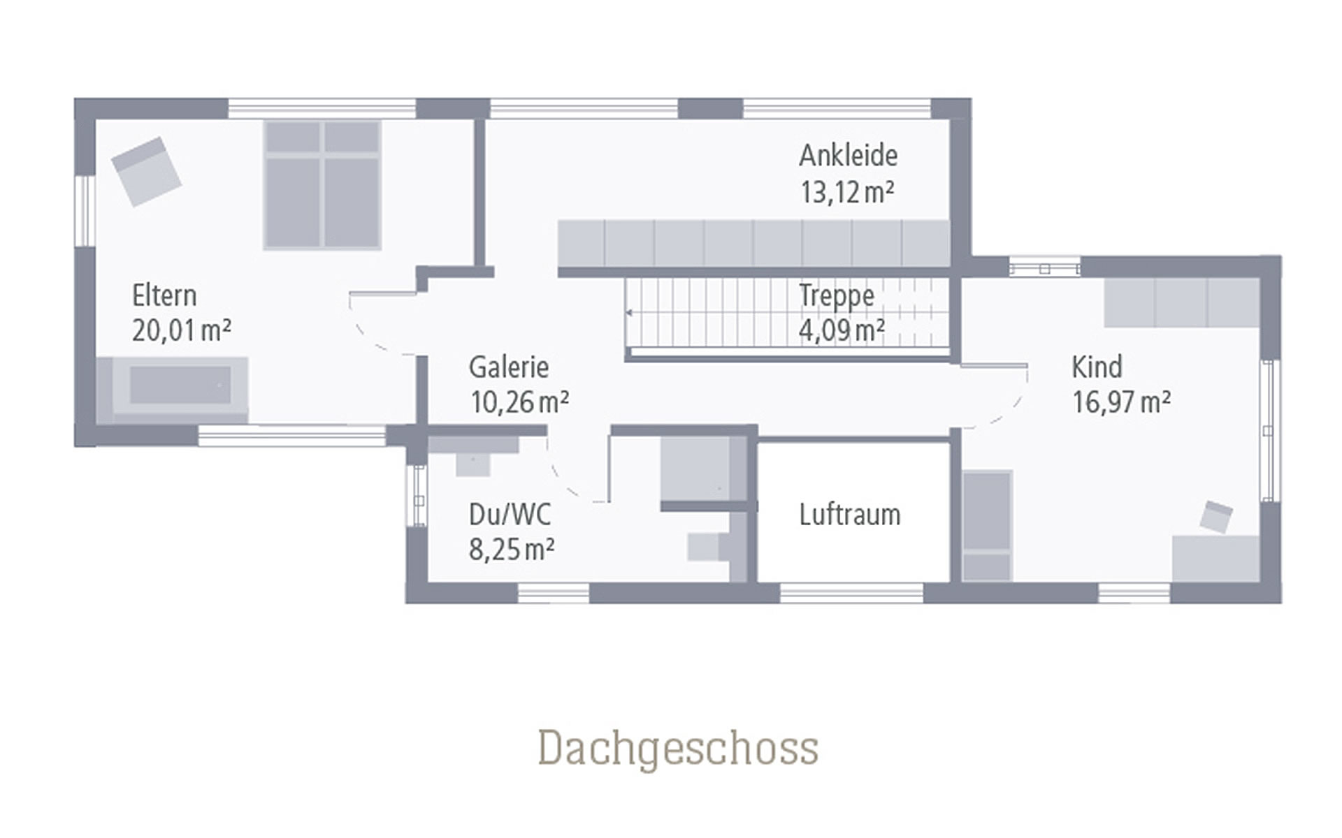 Musterhaus Fertighaus Design 01 von OKAL Haus GmbH