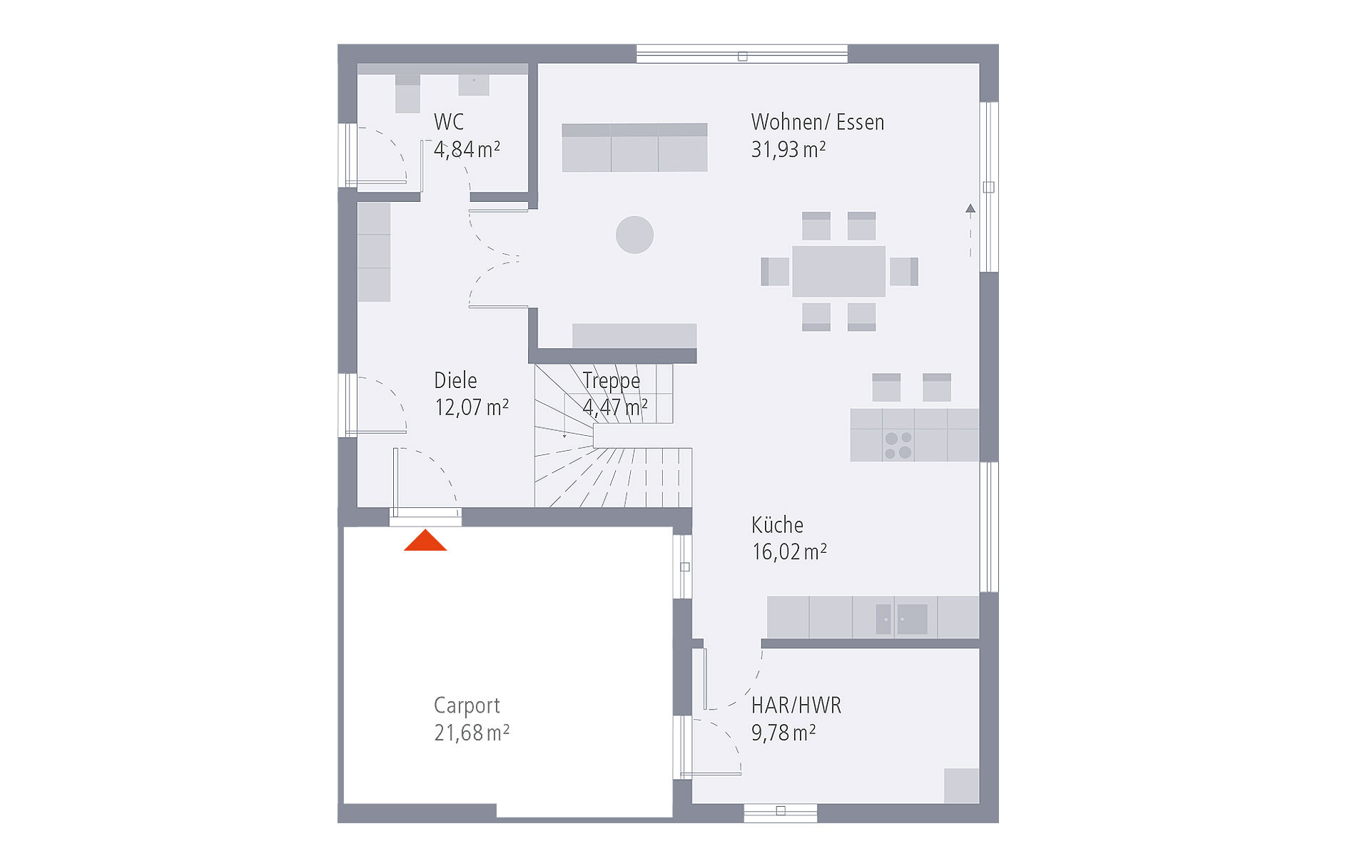 Musterhaus Fertighaus Design 18.2 von OKAL Haus GmbH