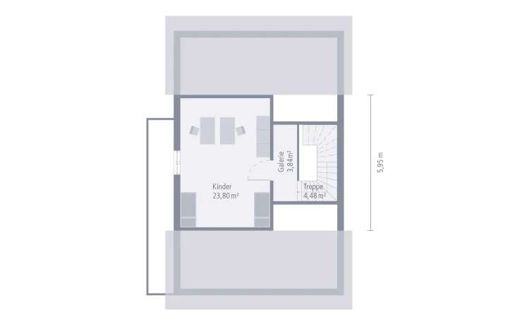 OKAL - Musterhaus Design 27 Dachgeschoss