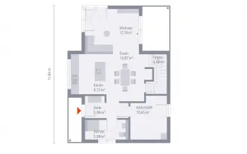 Grundriss Familienhaus Design 27 von OKAL
