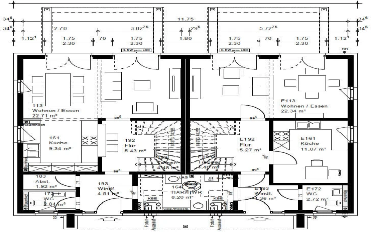 OKAL - Musterhaus FG 106-124 B V2 90 Erdgeschoss