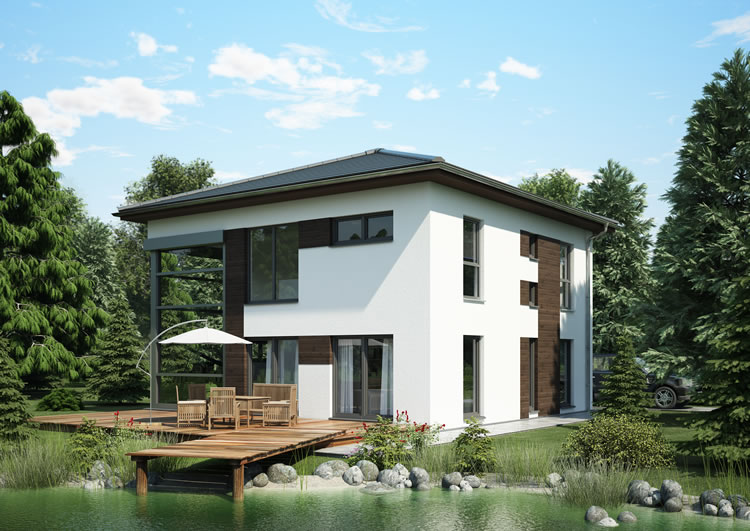 Musterhaus Wohnbeispiele Grundrisse Aller Haustypen Hausbau