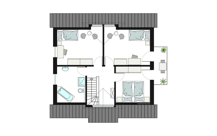 ProHaus - Musterhaus Musterhaus Hannover Dachgeschoss