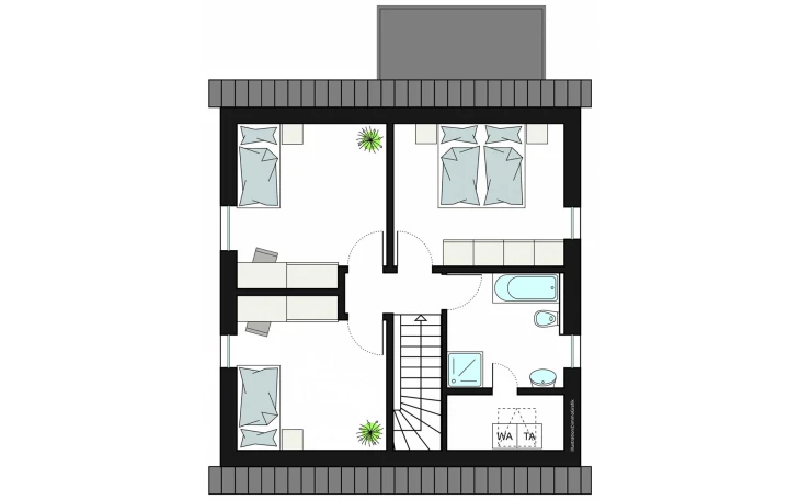 ProHaus - Musterhaus ProFamily 130/20 Dachgeschoss