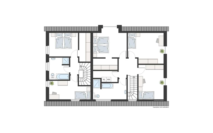 ProHaus - Musterhaus ProGeneration 155/87 Dachgeschoss