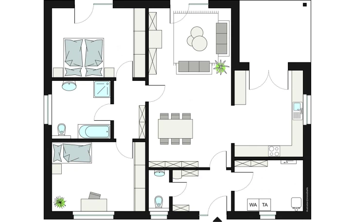 ProHaus - Musterhaus ProLife 122/20 Erdgeschoss