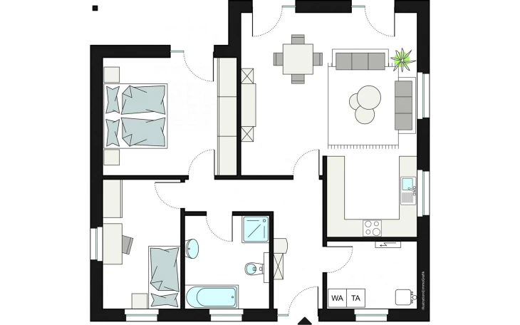 ProHaus - Musterhaus ProLife 92/20 Erdgeschoss