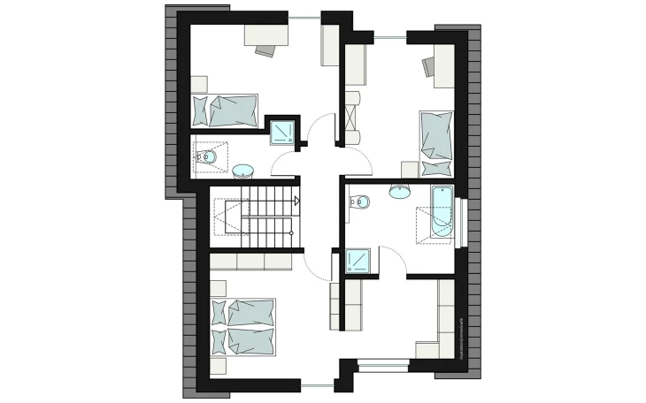 ProHaus - Musterhaus ProStyle 148/20 Dachgeschoss