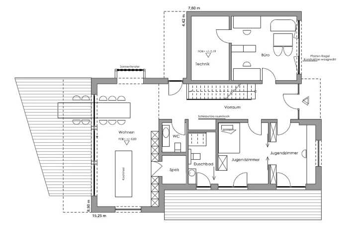 Regnauer - Musterhaus Ambienti+ Erdgeschoss