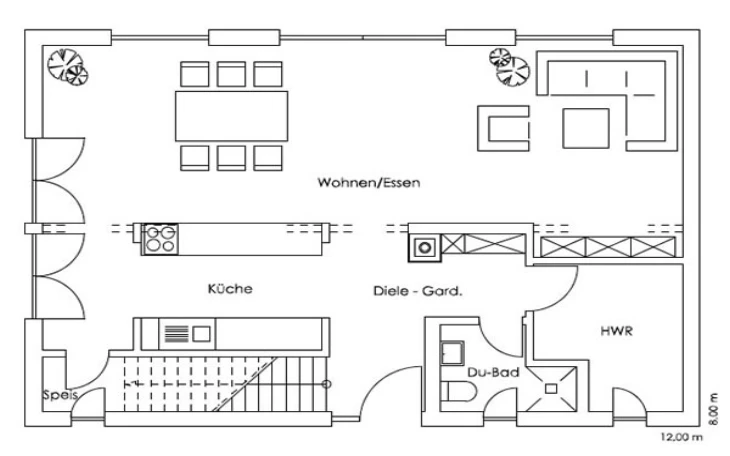 Regnauer - Musterhaus Bad Endorf Erdgeschoss