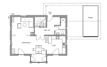 Grundriss Landhaus Bad Reichenhall von Regnauer