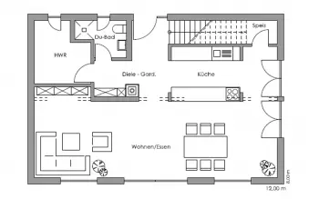 Grundriss Familienhaus Bayerisch Gmain von Regnauer