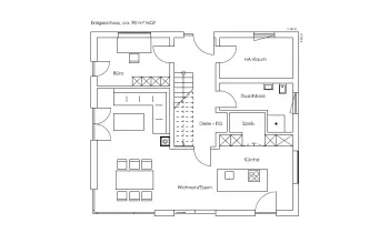Grundriss Familienhaus Bruckmühl von Regnauer