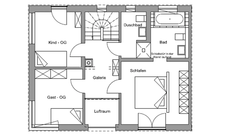 Regnauer - Musterhaus Germering Obergeschoss