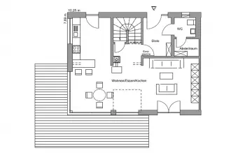 Grundriss Kubushaus Germering von Regnauer