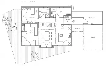 Grundriss Familienhaus Glonn von Regnauer