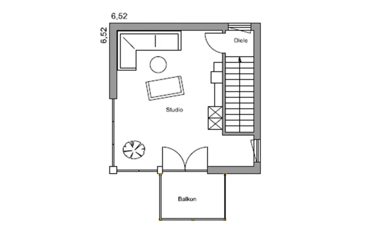 Regnauer - Musterhaus Julia Dachgeschoss