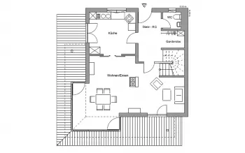 Grundriss Mediterranes Haus Traunstein von Regnauer