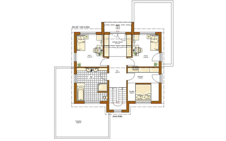 RENSCH-HAUS - Musterhaus Innovation R (Musterhaus) Dachgeschoss