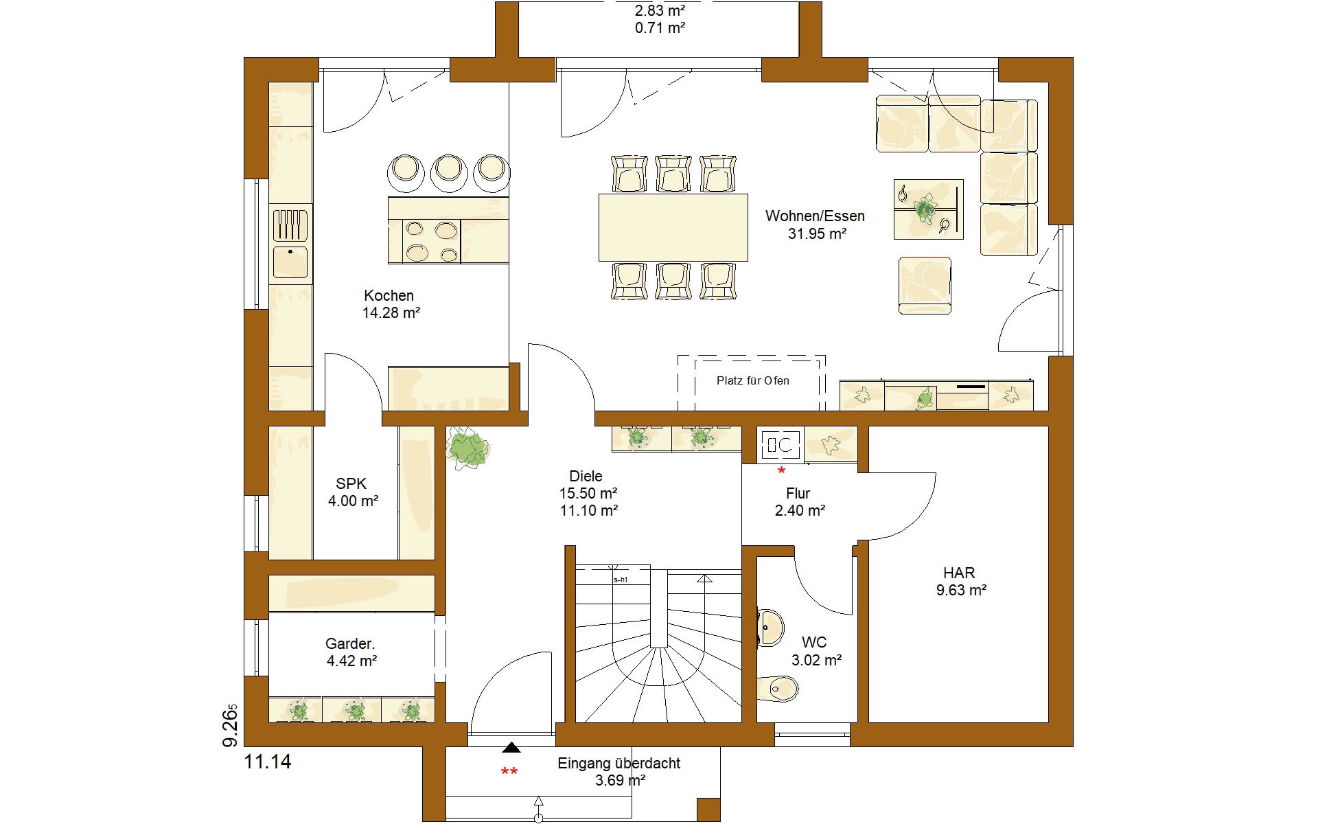Erdgeschoss Life 165 von RENSCH-HAUS GMBH