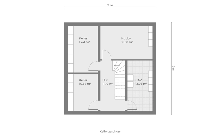 Röder Massivhaus - Musterhaus Scheurebe (mit Keller) Keller