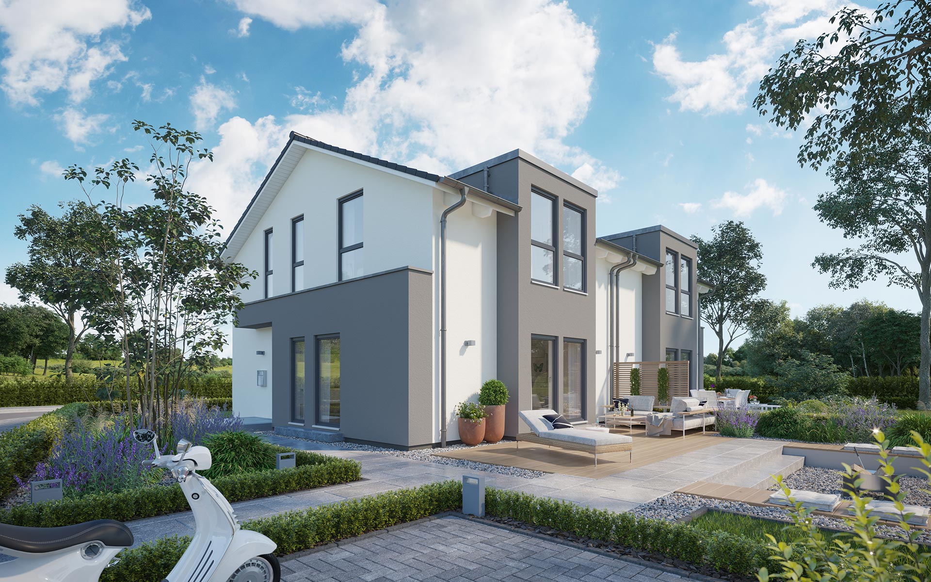 SmartSpace Doppelhäuser von Schwabenhaus